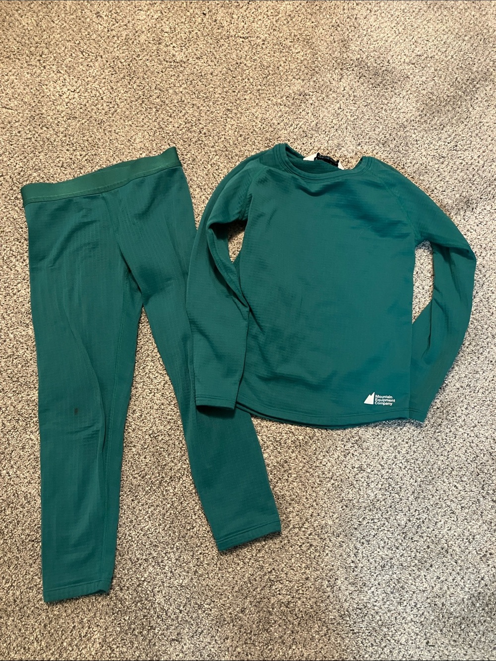 MEC waffle longjohns set